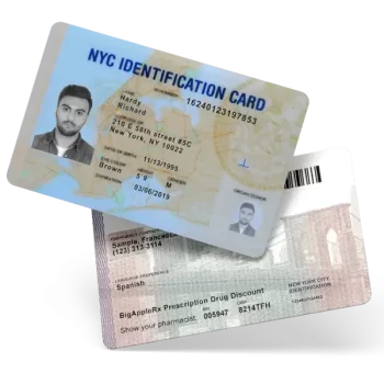 فایل لایه باز آیدی کارت آمریکا (USA ID Card | New York)