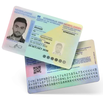 فایل لایه باز آیدی کارت هلند (Netherlands ID Card)